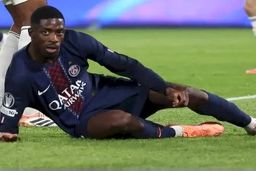 زلزله در پاریس! نیمه اول کابوس‌وار PSG و مصدومیت شوکه‌کننده دمبله!