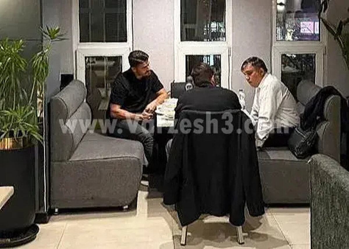 افشاگری فوری: عکس جنجالی جلسه مخفیانه تاجرنیا و وریا؛ پشت پرده این دیدار شبانه چیست؟
