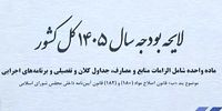 رسوایی بودجه 1405: افزایش دروغین اعتبارات، مرگ حمایت از صنعت!