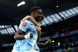 THOUGHTS: The user wants me to rewrite the given title into a clickbait/sensational headline for a news website.
I need to extract the key information:
- Pep still claims all trophies. (This is about Guardiola's ambition/claim)
- Manchester City 2-0 Salfo
