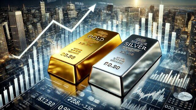 کولاک نقره و طلا در بازار / قیمت ها همچنان پرواز می کنند