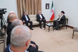 آخرین دیدار اسماعیل هنیه با رهبر انقلاب + عکس
