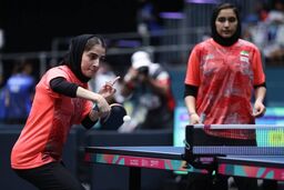 تنیس روی میز بانوان ایران در بازی‌های کشورهای اسلامی: دومین پیروزی متوالی، حریفان را به زانو درآورد!