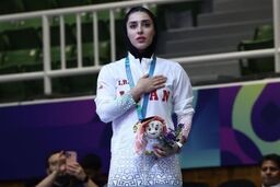 صعود تک نفره صادقی: طلای سوم ایران در بازی‌های اسلامی طوفانی شد