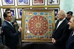 قالیباف، رئیس مجلس پاکستان را غافلگیر کرد: هدیه نفیس و واکنش باورنکردنی! (ویدئو)