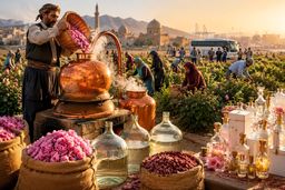 اقتصاد گل محمدی در ایران / از گلاب‌گیری تا صادرات و ارزآوری