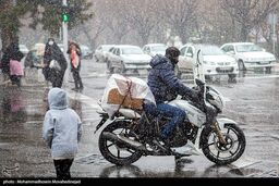 توفان برف و باران در راه تهران: پایتخت غرق می‌شود؟