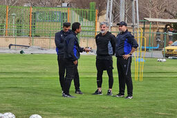 شوک به فوتبال ایران: پرسپولیسی‌ها در کادر فنی ذوب‌آهن (عکس جنجالی)
